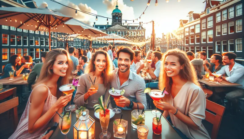 Discover the best rooftop bars in Amsterdam for unforgettable city views